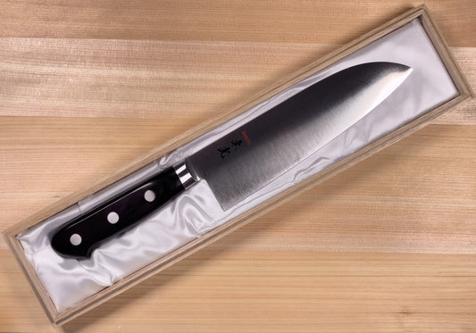 Raikou santoku chef knife in box