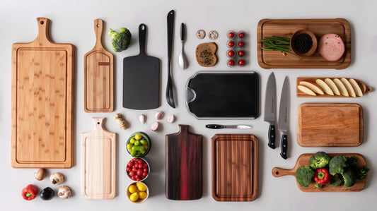 multiple board featured overhead shot