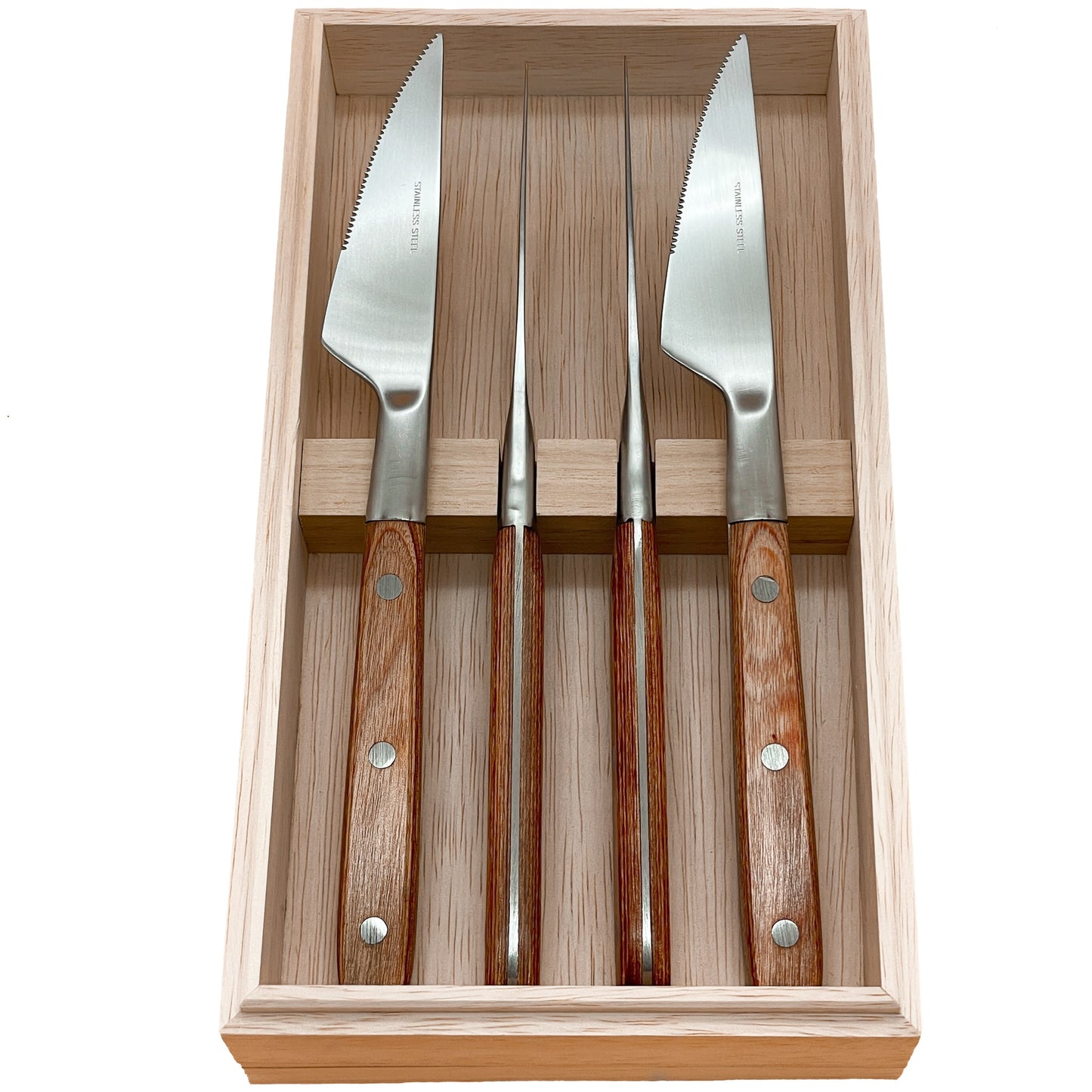 Raikou steak knife set, full set